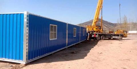 渭南与大荔工地 集装箱活动房与钢结构办公打包箱房的应用与优势