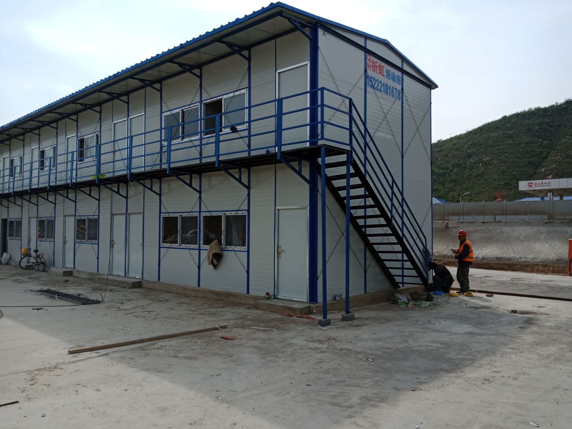 北京折叠活动房 延庆钢结构彩钢房的优势与应用